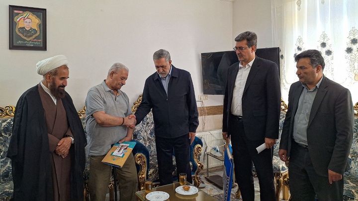 سفر سردار سیدقاسم قاسمی، مشاور وزیر میراث‌فرهنگی در امور ایثارگران به یزد