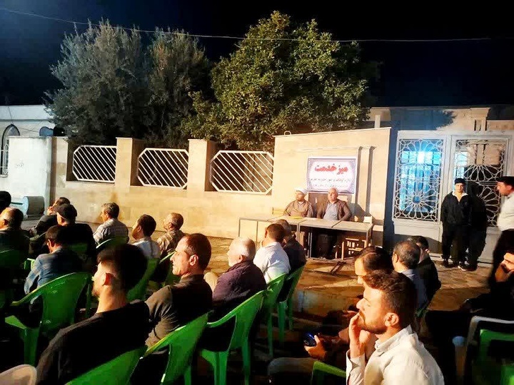 پاسخگویی به مردم با پرپایی میز خدمت مشترک اوقاف و میراث‌فرهنگی در شهرستان طارم