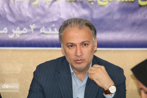 نشست خبری مدیرکل میراث‌فرهنگی در اسفراین
