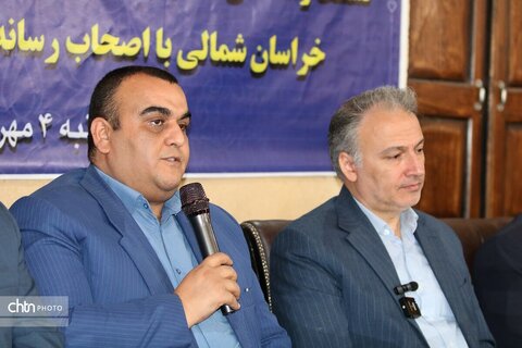 نشست خبری مدیرکل میراث‌فرهنگی در اسفراین