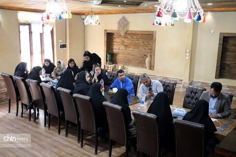 نشست خبری مدیرکل میراث‌فرهنگی در اسفراین