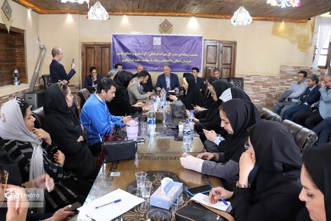 نشست خبری مدیرکل میراث‌فرهنگی در اسفراین