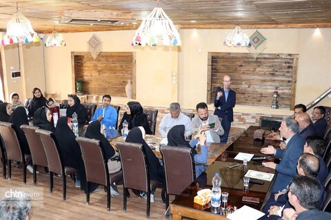 نشست خبری مدیرکل میراث‌فرهنگی در اسفراین