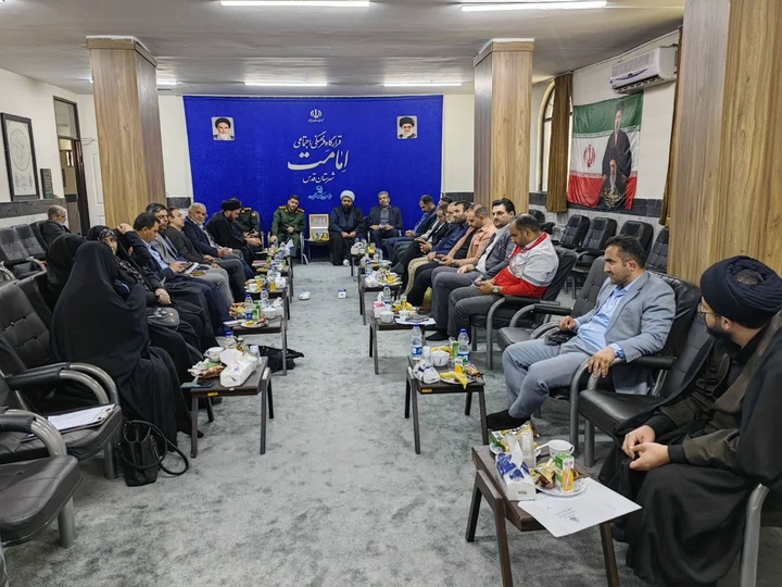برگزاری جلسه شورای فرهنگ عمومی شهرقدس با حضور فرماندار و امام جمعه