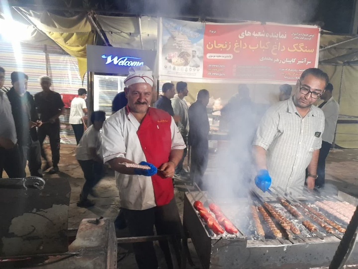 اختتامیه جشنواره گوشت و کباب سجاس