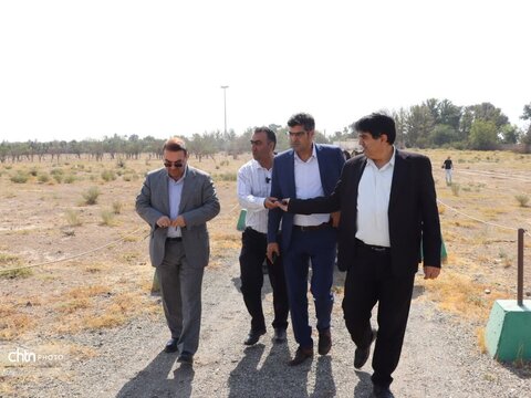 به مناسبت هفته گردشگری بازدید دانش‌آموزان از محوطه باستانی ازبکی