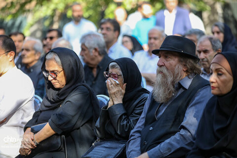 آیین تشییع پیکر محمد میرشکرایی، مردم‌شناس، پژوهشگر پیشکسوت و چهره ماندگار میراث‌فرهنگی کشور با حضور وزیر میراث‌فرهنگی