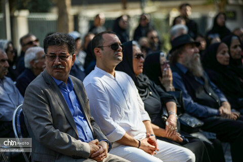 آیین تشییع پیکر محمد میرشکرایی، مردم‌شناس، پژوهشگر پیشکسوت و چهره ماندگار میراث‌فرهنگی کشور با حضور وزیر میراث‌فرهنگی