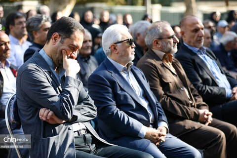 آیین تشییع پیکر محمد میرشکرایی، مردم‌شناس، پژوهشگر پیشکسوت و چهره ماندگار میراث‌فرهنگی کشور با حضور وزیر میراث‌فرهنگی