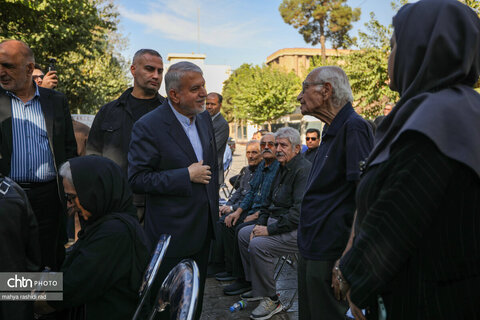 آیین تشییع پیکر محمد میرشکرایی، مردم‌شناس، پژوهشگر پیشکسوت و چهره ماندگار میراث‌فرهنگی کشور با حضور وزیر میراث‌فرهنگی