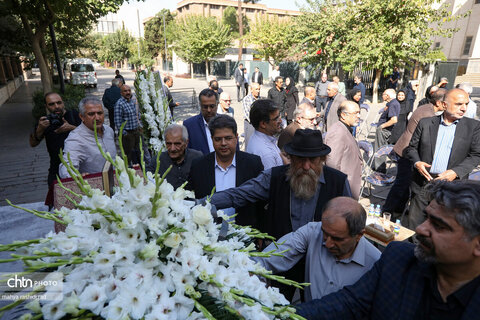 آیین تشییع پیکر محمد میرشکرایی، مردم‌شناس، پژوهشگر پیشکسوت و چهره ماندگار میراث‌فرهنگی کشور با حضور وزیر میراث‌فرهنگی
