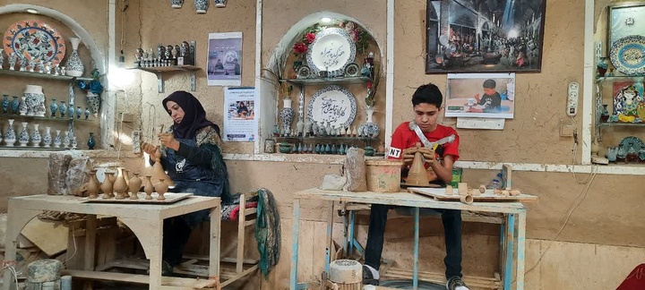 خانه خلاق سفال در لالجین افتتاح شد