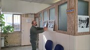 تجلیل از حماسه دفاع مقدس در نمایشگاه عکس اداره‌کل میراث‌فرهنگی زنجان