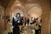 برپایی نمایشگاه سفال و سرامیک به مناسبت هفته گردشگری در اردبیل