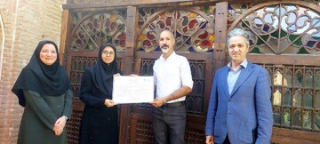 گواهی کیفیت خدمات به ۳ واحد گردشگری قزوین اهدا شد