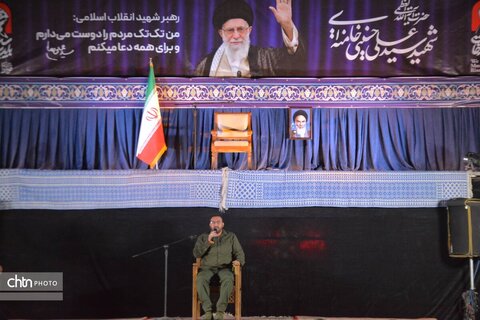 حضور فرمانده و اعضای شورای پایگاه مقاومت بسیج معراج در گردهمایی کارمند انقلابی، میدان‌دار خدمت