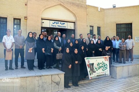 پاسداشت دفاع مقدس در برنامه «گالری زنده؛ گام‌های استوار» پایگاه میراث جهانی شوش