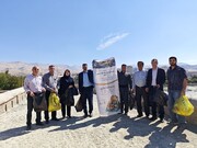 پویش پاکسازی محدوده پل تاریخی قشلاق سنندج برگزار شد