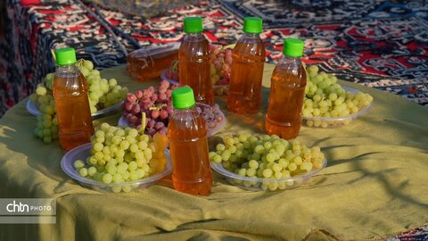 شانزدهمین جشنواره شیره‌پزی مانیزان برگزار شد