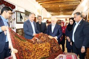 بازدید قائم‌مقام وزیر و معاون میراث‌فرهنگی کشور از خانه صنایع‌دستی بجنورد