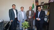 دیدار شهردار و رئیس شورای اسلامی صفادشت با رئیس اداره میراث فرهنگی ملارد