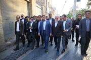 بازدید استاندار فارس از بافت تاریخی شیراز