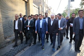 بازدید استاندار فارس از بافت تاریخی شیراز