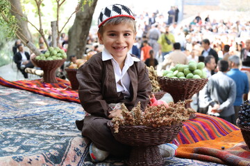 برگزاری اولین جشنواره سماق در روستای ژان شهرستان سروآباد