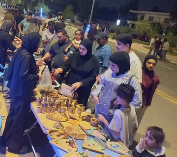شصت‌وهشتمین نمایشگاه صنایع‌دستی ایلام در بازار عراق برگزار شد