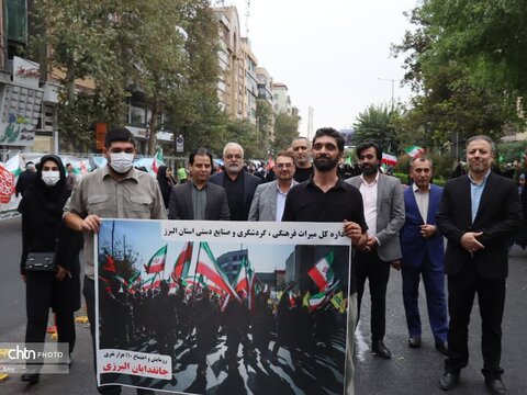 همایش صد و ده هزار نفری جانفدایان البرز