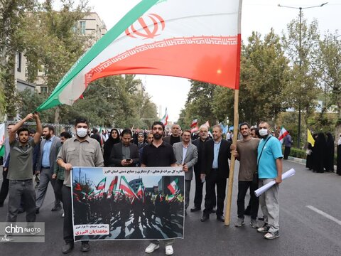 همایش صد و ده هزار نفری جانفدایان البرز