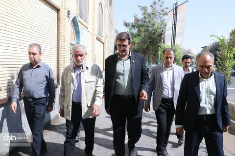 پیگیری میدانی برای تسریع در تکمیل پروژه بازار و مرمت بناهای تاریخی یزد