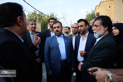 بازدید استاندار فارس از بافت تاریخی شیراز