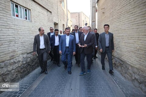بازدید استاندار فارس از بافت تاریخی شیراز