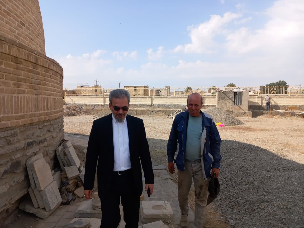بازدید سرپرست اداره‌کل میراث‌فرهنگی همدان از یخدان میرفتاح