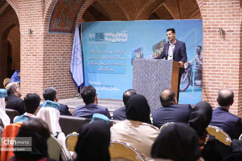 آیین گرامیداشت هفته گردشگری و تجلیل از فعالان این حوزه در اردبیل برگزار شد