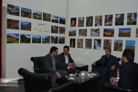 بررسی ظرفیت‌های گردشگری و میراث‌فرهنگی ازنا در دیدار فرماندار شهرستان با مدیرکل میراث‌فرهنگی لرستان