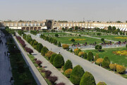 پایان مرحله اول عملیات ساماندهی و مرمت غرفه‌های طبقه فوقانی میدان نقش‌جهان اصفهان