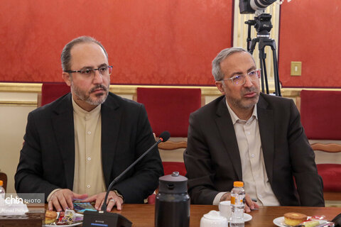 صالحی‌امیری در نشست مشترک با رئیس ستاد اجرایی فرمان حضرت امام(ره)