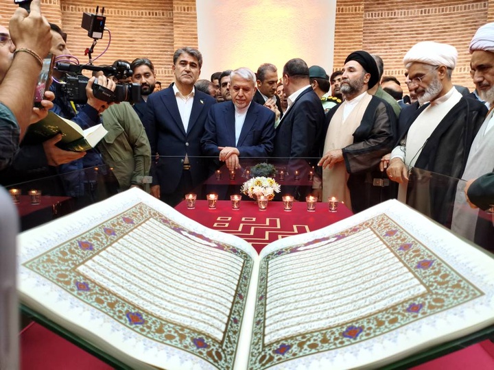 بارگاه شمس تبریزی در خوی افتتاح شد
