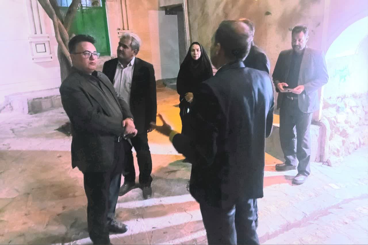 بازدید مسئول خدمات عمرانی از روستای گردشگری چنشت