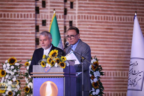افتتاح بارگاه شمس تبریزی در خوی