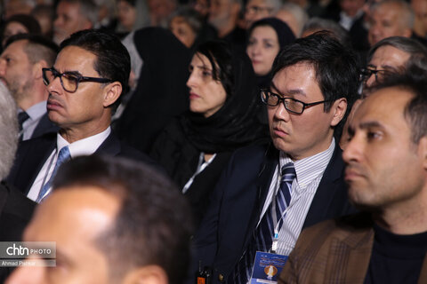 آیین افتتاح بارگاه شمس تبریزی در خوی