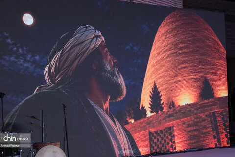آیین افتتاح بارگاه شمس تبریزی در خوی