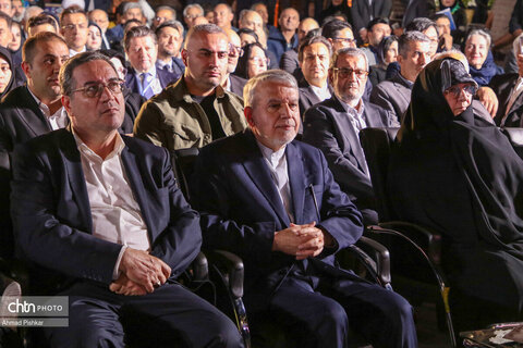 آیین افتتاح بارگاه شمس تبریزی در خوی