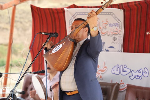 پنجمین جشنواره ماهی قزل‌آلای شهرستان ماهنشان در جوار قلعه تاریخی بهستان
