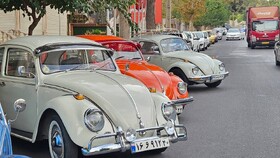 آغاز رالی تور ۱۴۰ خودروی کلاسیک و تاریخی از کرج به نمک‌آبرود