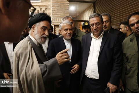 افتتاح بارگاه شمس تبریزی با حضور وزیر میراث فرهنگی در خوی(1)