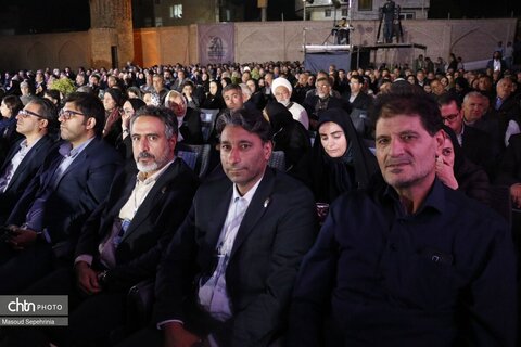 افتتاح بارگاه شمس تبریزی با حضور وزیر میراث فرهنگی در خوی(1)