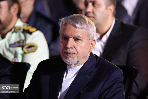 افتتاح بارگاه شمس تبریزی با حضور وزیر میراث فرهنگی در خوی(2)